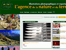 Tablet Screenshot of outbackimages.fr